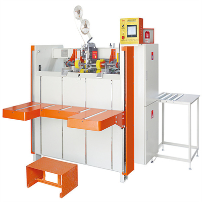 Double Servo Semi Auto Stitcher Kecepatan Tinggi Dengan Jarak Kuku 120mm
