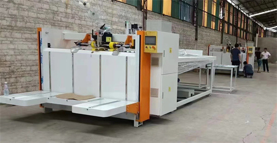 Dual Servo Motor Control Nail Box Machine Otomatis Untuk 10mm Karton