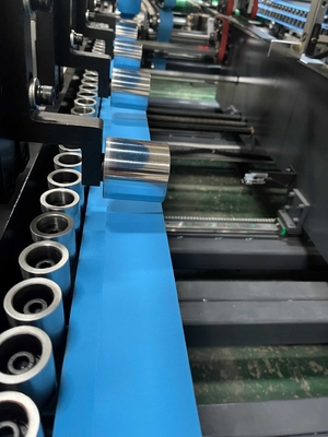 Mesin Gluer Folder Karton Otomatis Dengan Jahitan Ganda