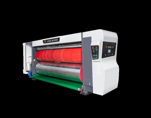 380V / 50Hz / 3Ph Otomatis Steel Flexo Printing Karton Box Die Cutting Mesin