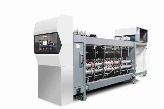 Otomatis Steel Flexo Printing Cardboard Box Die Cutting Machine Untuk Kardus Bergelombang
