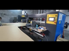 Double Piece Joint Semi Auto Stitcher Servo Ganda Untuk Pengerjaan Karton