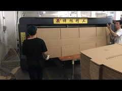 1200 paku/menit Mesin Gluer Folder Karton Otomatis Putih Dengan Satu jahitan